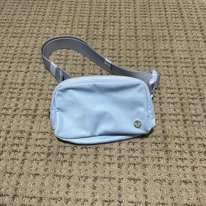Lululemon OG pastel blue belt bag - excellent condition